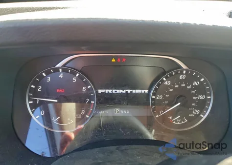 2022 Nissan Frontier S z USA, uszkodzony, nr VIN 1N6ED1EJ0NN656059